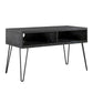 Athena TV Stand for TVs up to 42" - Black Marble