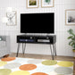 Athena TV Stand for TVs up to 42" - Black Marble