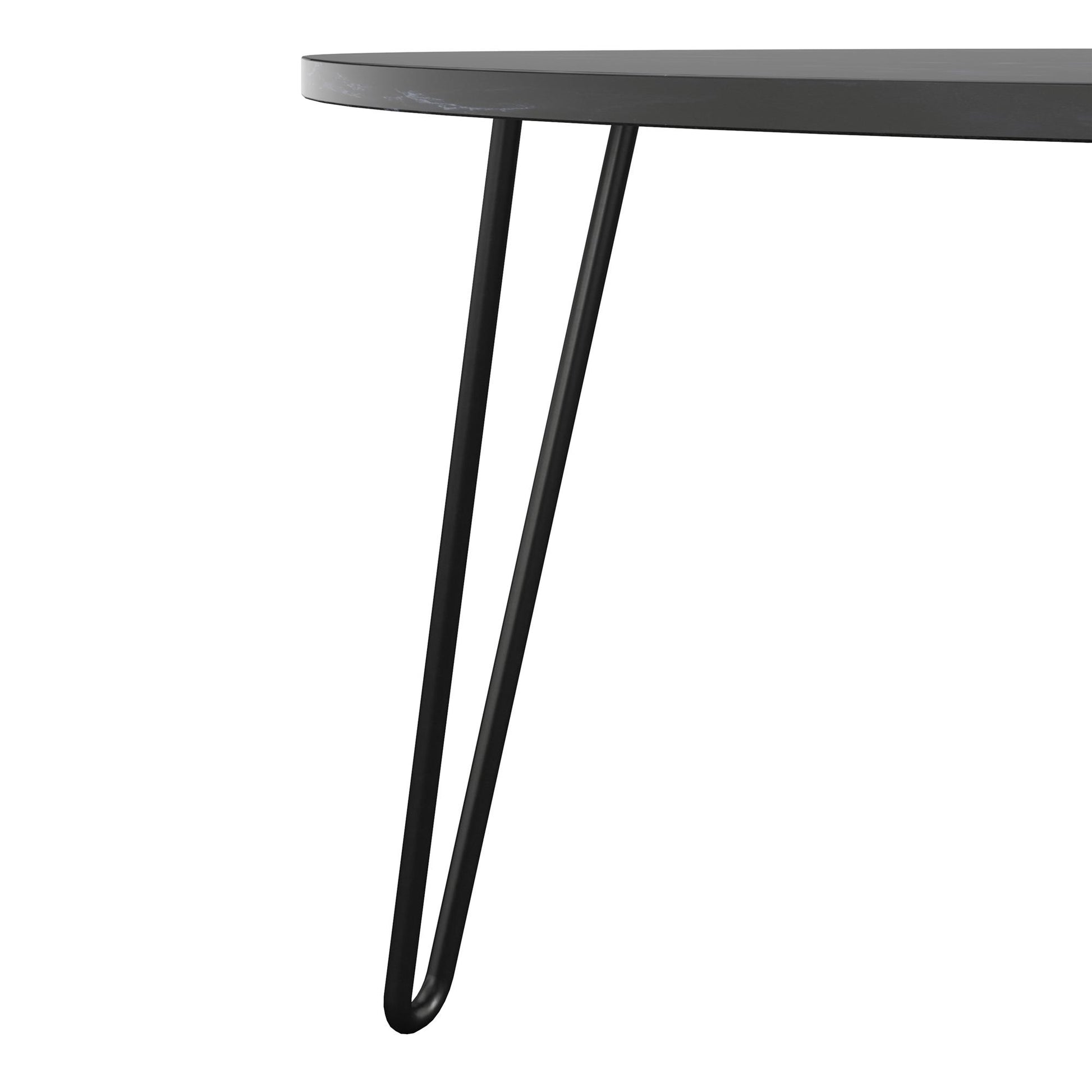 Athena Nesting Tables - Black Marble