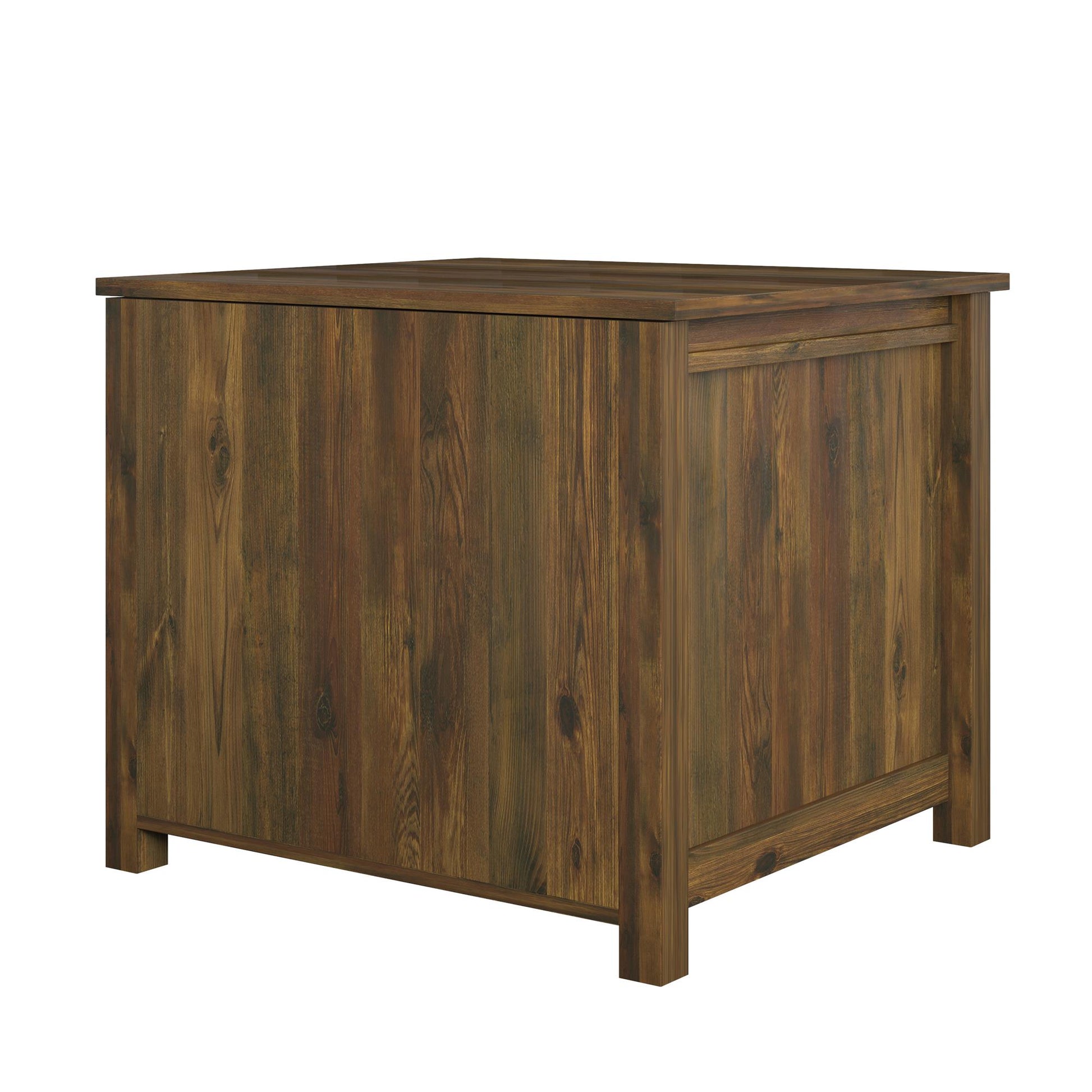 Farmington Rustic Farmhouse Litter Box Enclosure for Cats - Rustic