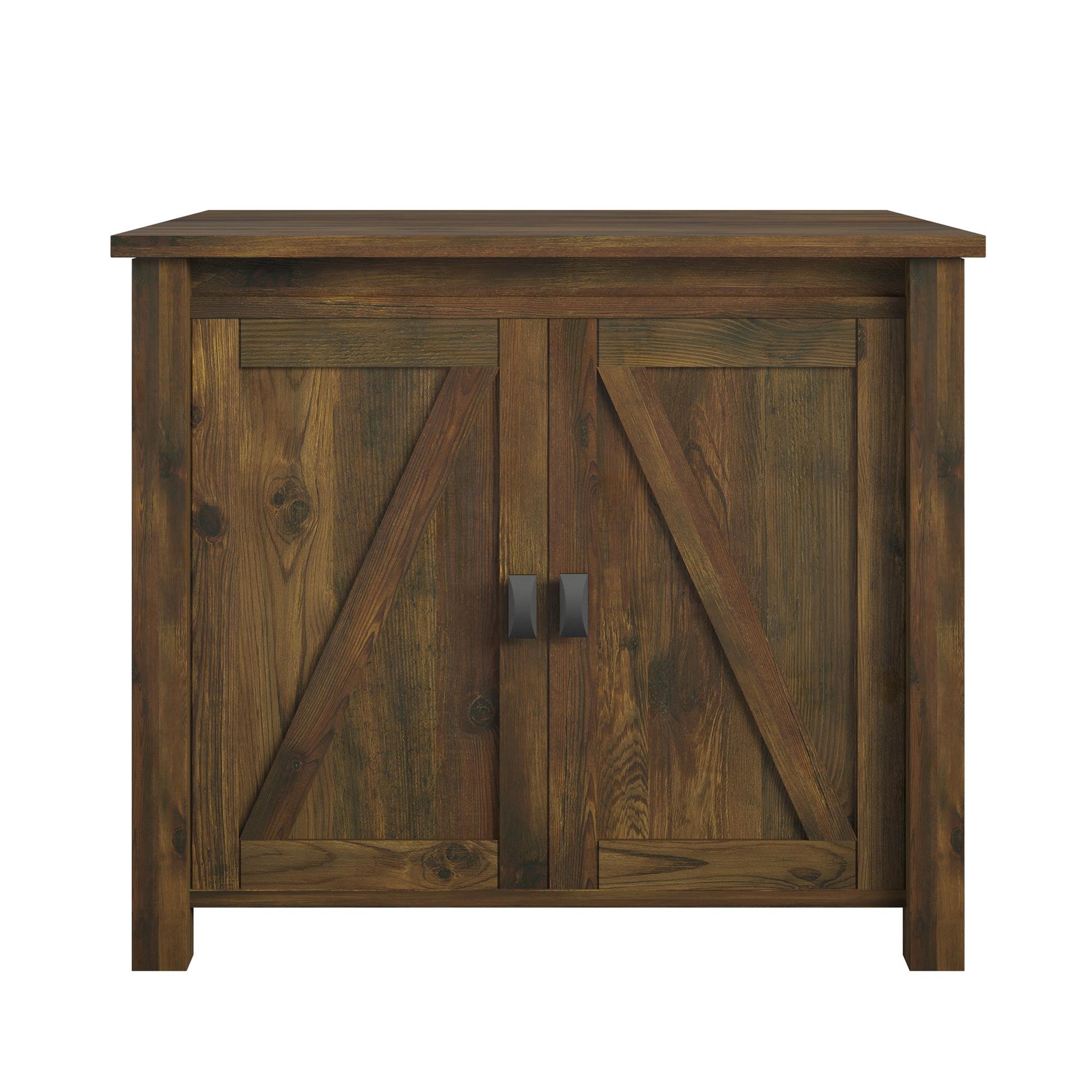 Farmington Rustic Farmhouse Litter Box Enclosure for Cats - Rustic