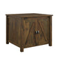 Farmington Rustic Farmhouse Litter Box Enclosure for Cats - Rustic