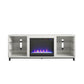 Cosmoliving by Cosmopolitan Westchester Fireplace TV Stand for TVs up to 65", White - White