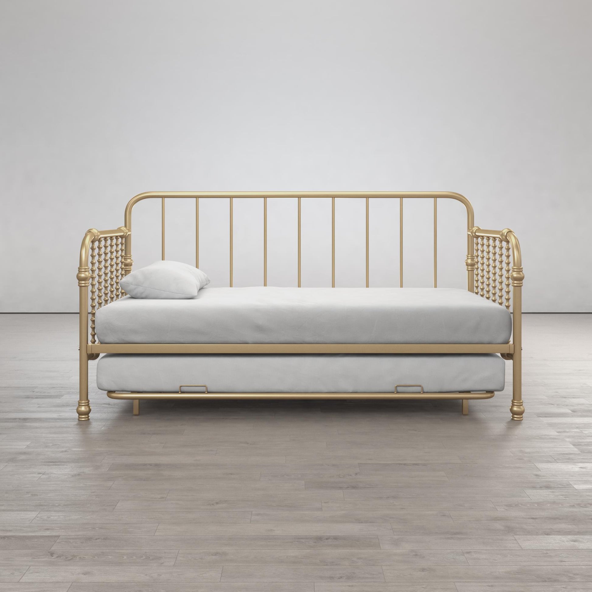Monarch Hill Wren Metal Daybed and Trundle Set - Gold - Twin