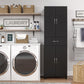 Basin 23.5 Inch Closed Storage Cabinet - White