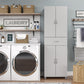 Basin 23.5 Inch Closed Storage Cabinet - Dove Gray