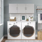 Basin 54 Inch 3 Door Wall Storage Cabinet  - Dove Gray