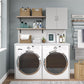 Basin 24 Inch 2 Door Wall Storage Cabinet  - Dove Gray