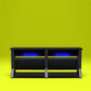 Genesis Gaming TV Stand for TVs up to 70 Inch with LED Lights - Black