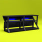 Genesis Gaming TV Stand for TVs up to 70 Inch with LED Lights - Black