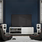 Glitch Gaming TV Stand for TVs up to 60 Inch with LED Lights - White