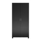 Basin 36 Inch 2 Door Utility Storage Cabinet  - Black