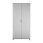Basin 36 Inch 2 Door Utility Storage Cabinet  - Dove Gray
