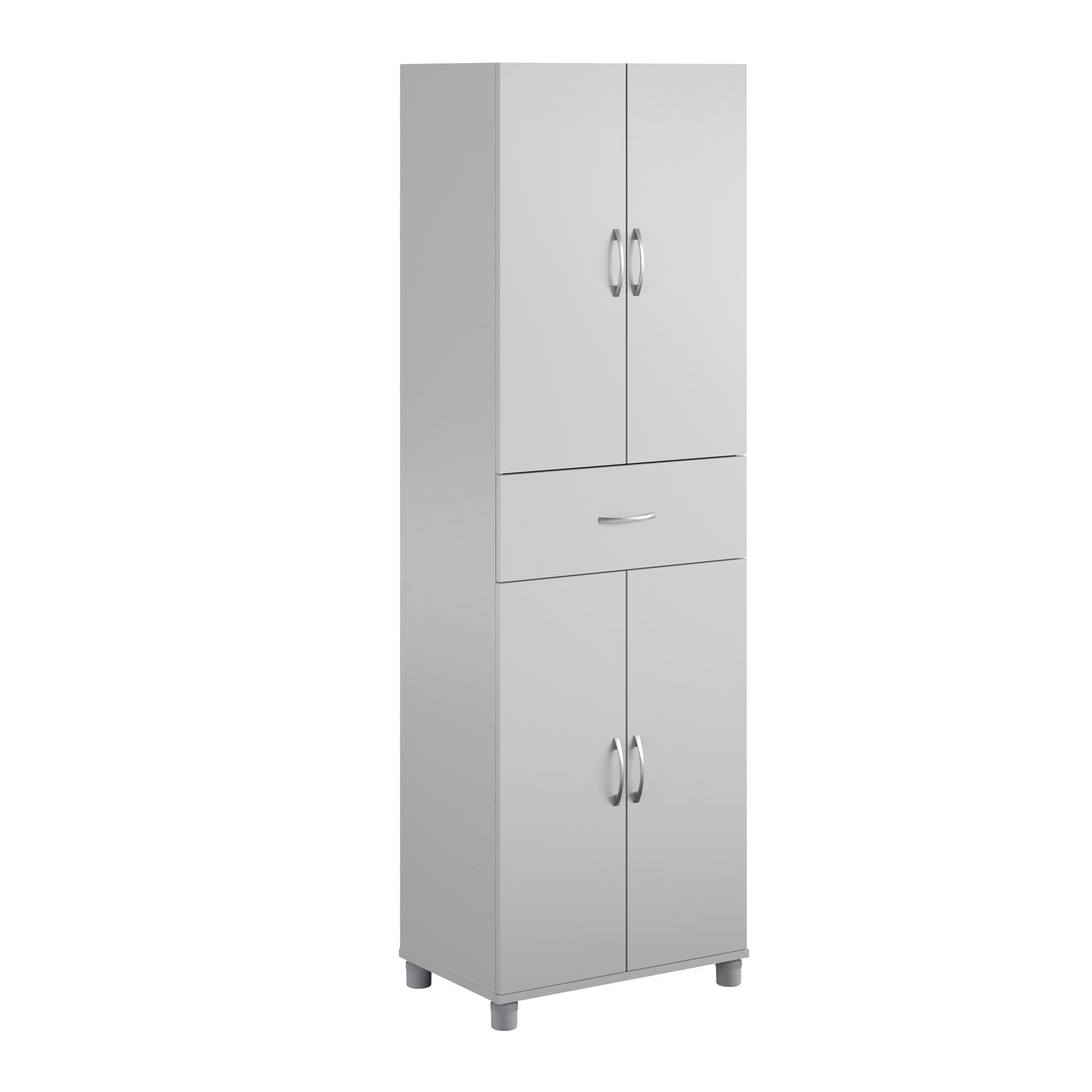 Basin 23.5 Inch Closed Storage Cabinet - Dove Gray