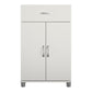 Basin 24 Inch 2 Door Base Storage Cabinet - White