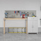 Basin 24 Inch 2 Door Base Storage Cabinet - Dove Gray