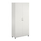 Basin 36 Inch 2 Door Utility Storage Cabinet  - White