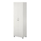 Basin 24 Inch 2 Door Utility Storage Cabinet - White
