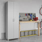 Basin 24 Inch 2 Door Utility Storage Cabinet - Dove Gray