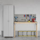 Basin 24 Inch 2 Door Utility Storage Cabinet - Dove Gray