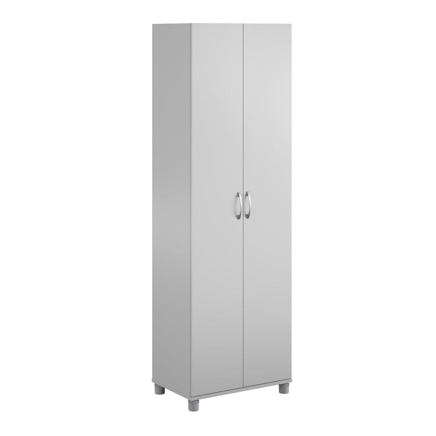 Basin 24 Inch 2 Door Utility Storage Cabinet - Dove Gray