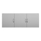 Basin 54 Inch 3 Door Wall Storage Cabinet  - Dove Gray