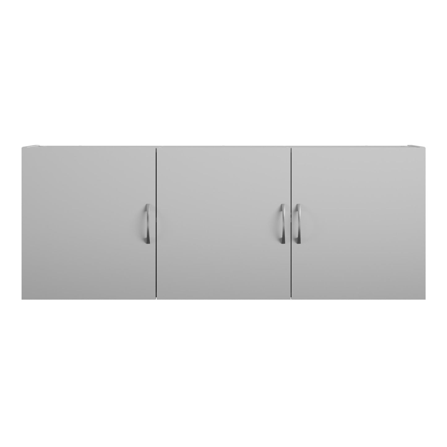 Basin 54 Inch 3 Door Wall Storage Cabinet  - Dove Gray