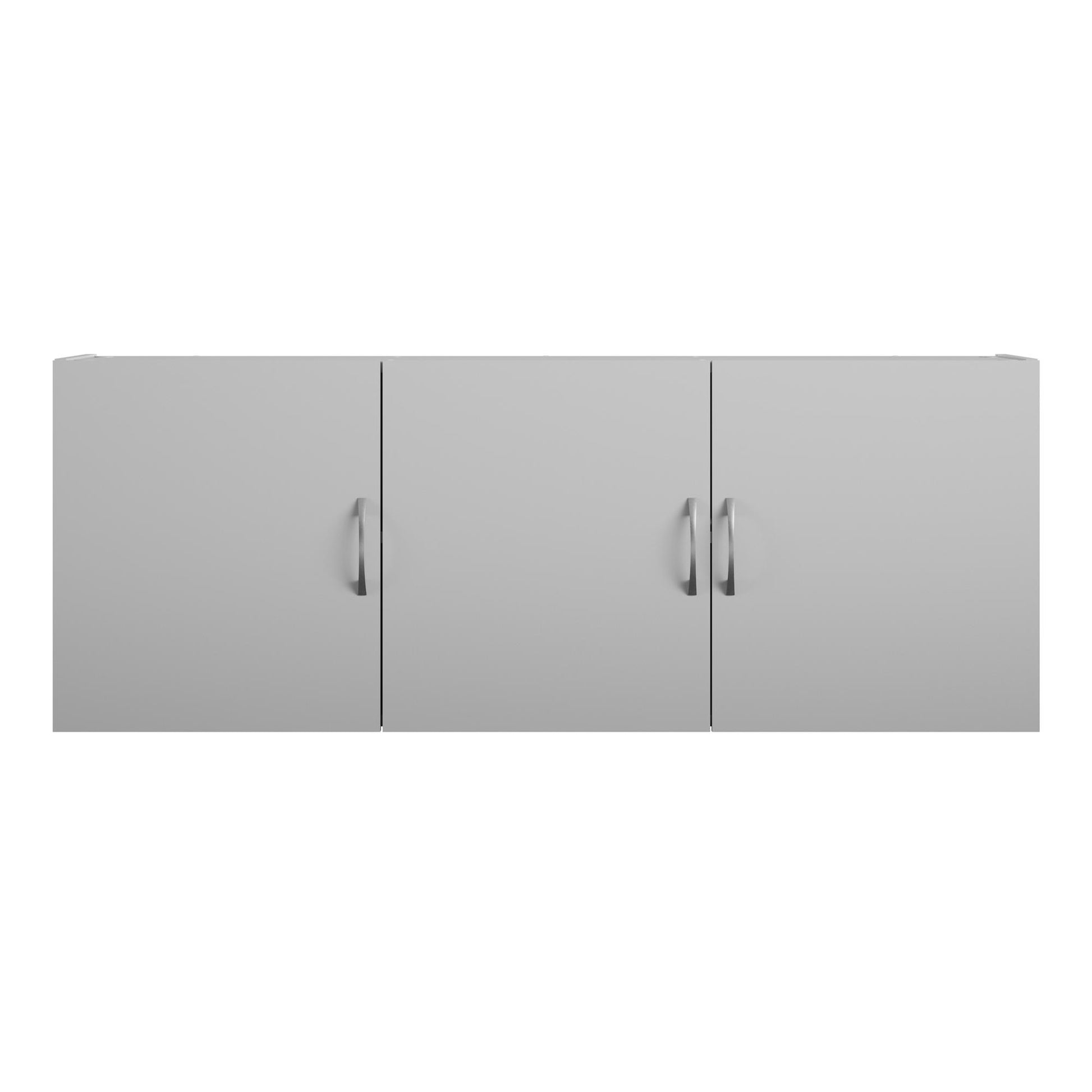 Basin 54 Inch 3 Door Wall Storage Cabinet  - Dove Gray