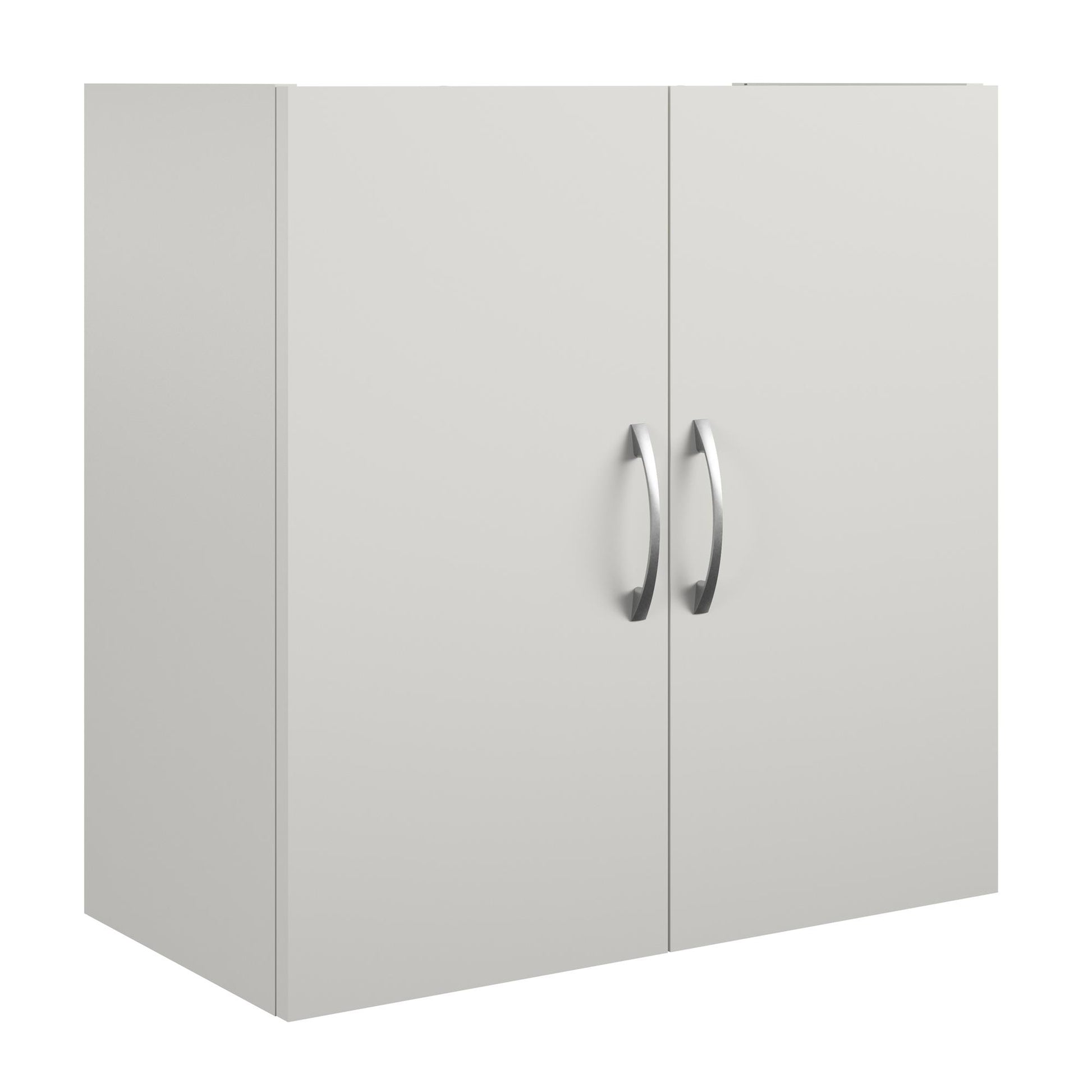 Basin 24 Inch 2 Door Wall Storage Cabinet  - White
