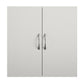Basin 24 Inch 2 Door Wall Storage Cabinet  - White