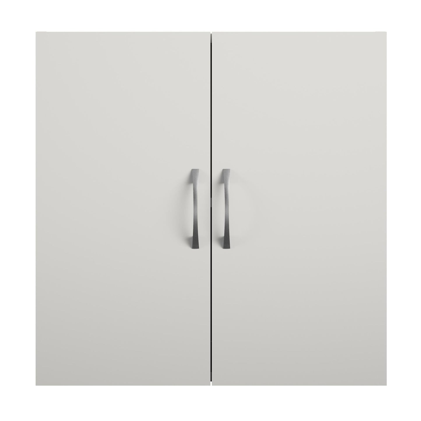 Basin 24 Inch 2 Door Wall Storage Cabinet  - White