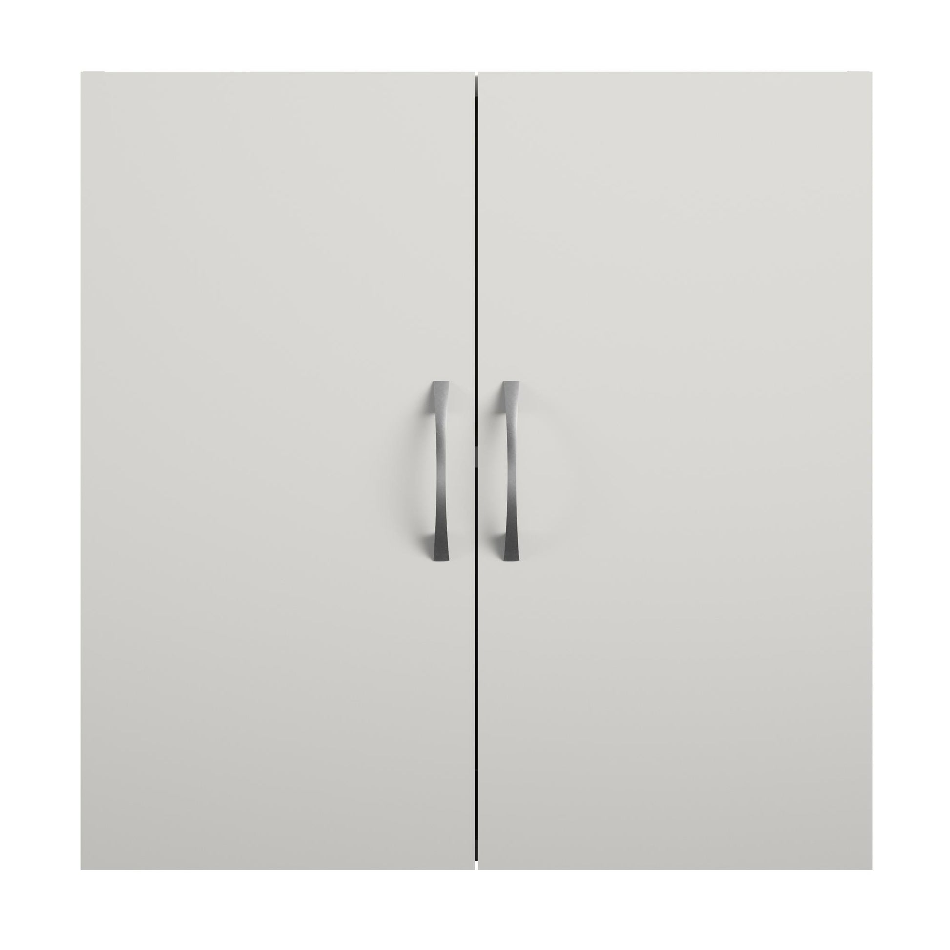 Basin 24 Inch 2 Door Wall Storage Cabinet  - White
