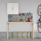 Basin 24 Inch 2 Door Wall Storage Cabinet  - White