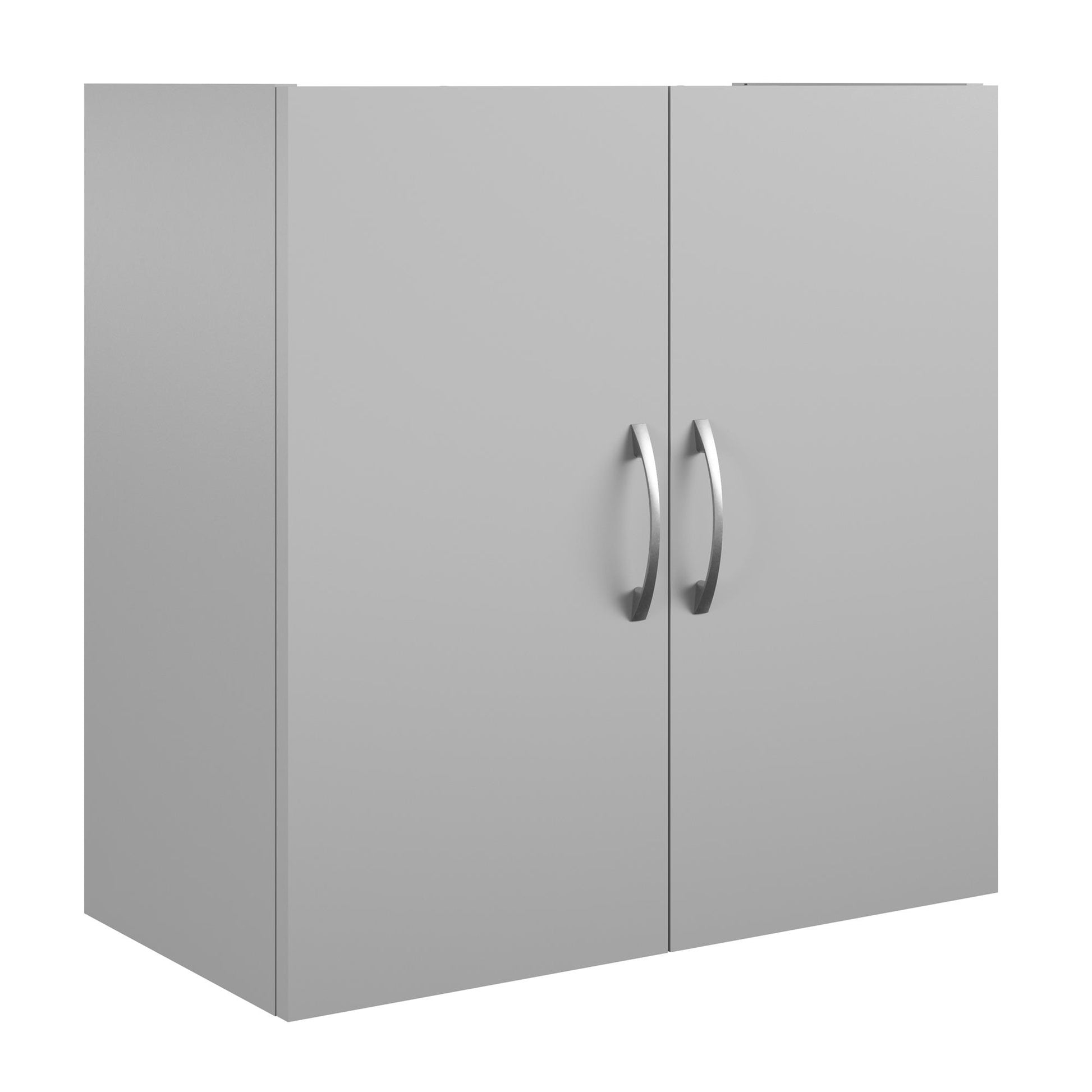 Basin 24 Inch 2 Door Wall Storage Cabinet  - Dove Gray