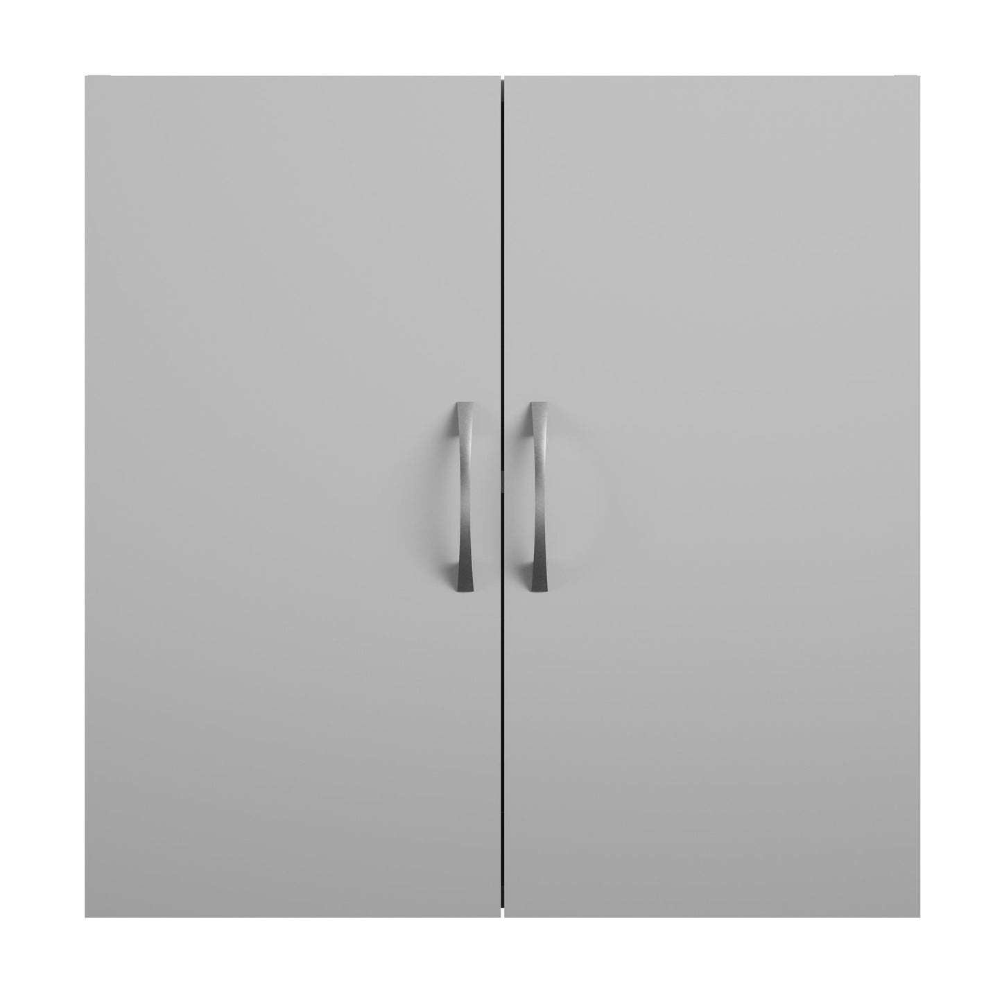 Basin 24 Inch 2 Door Wall Storage Cabinet  - Dove Gray