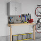 Basin 24 Inch 2 Door Wall Storage Cabinet  - Dove Gray