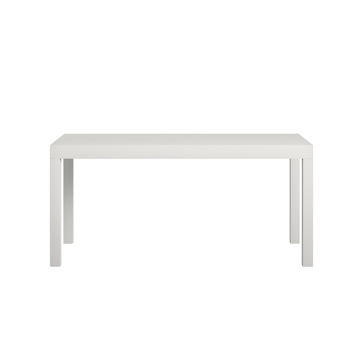 Parsons Coffee Table, White - White