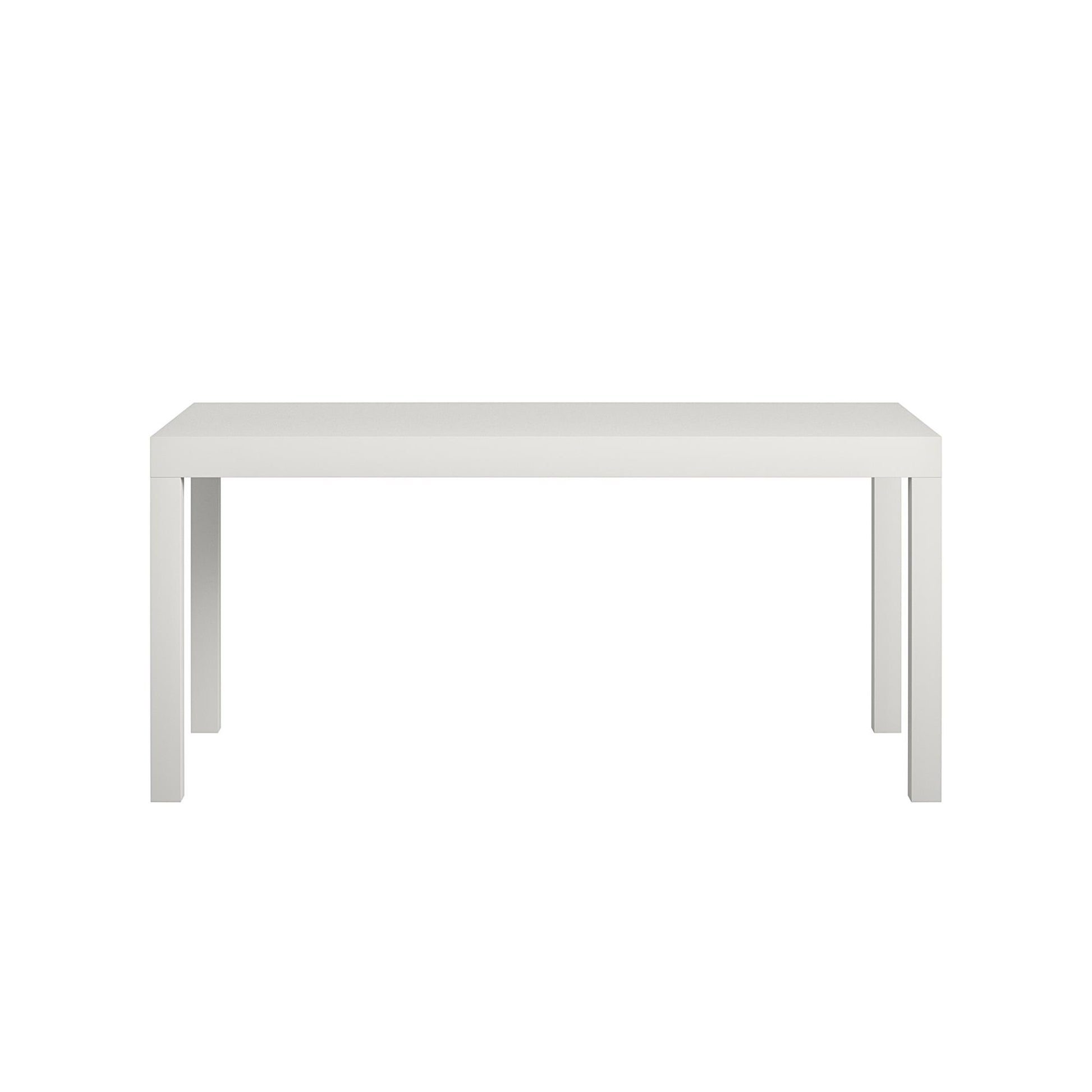 Parsons Coffee Table, White - White