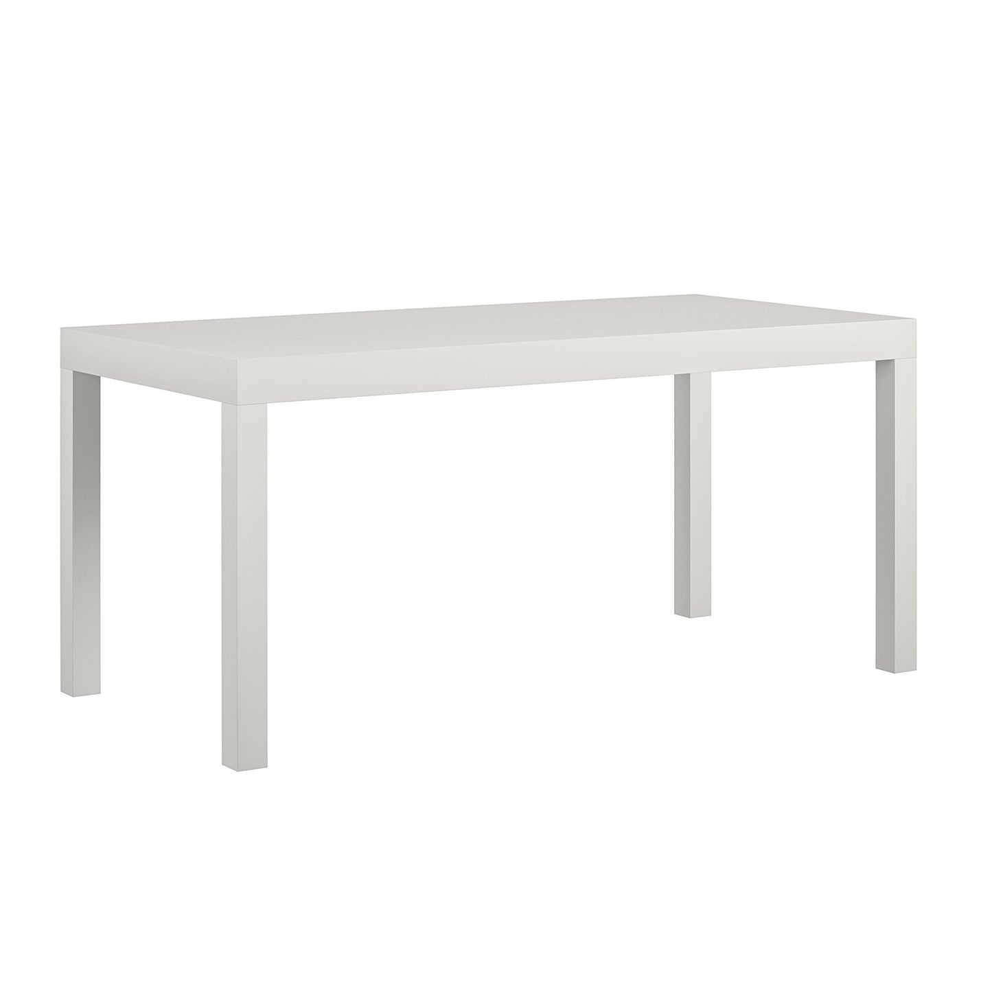 Parsons Coffee Table, White - White