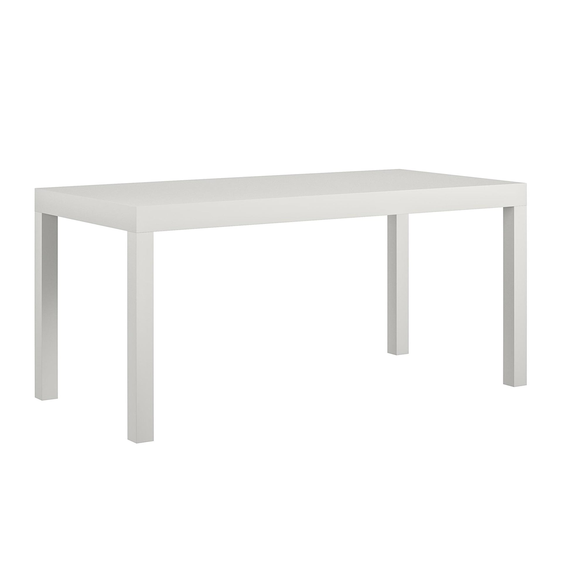 Parsons Coffee Table, White - White