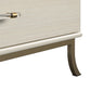 Monarch Hill Clementine 5 Drawer Dresser with Clear Acrylic Handles - Ivory Oak
