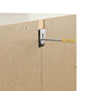 Monarch Hill Clementine White Nightstand with 1 Drawer - Ivory Oak