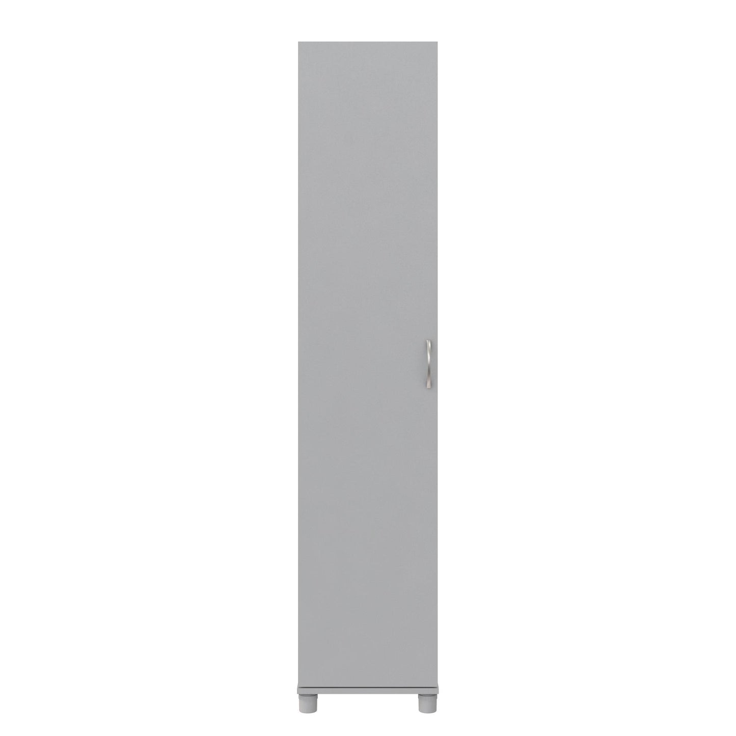 Basin 16 Inch Closed Door Utility Storage Cabinet  - Dove Gray