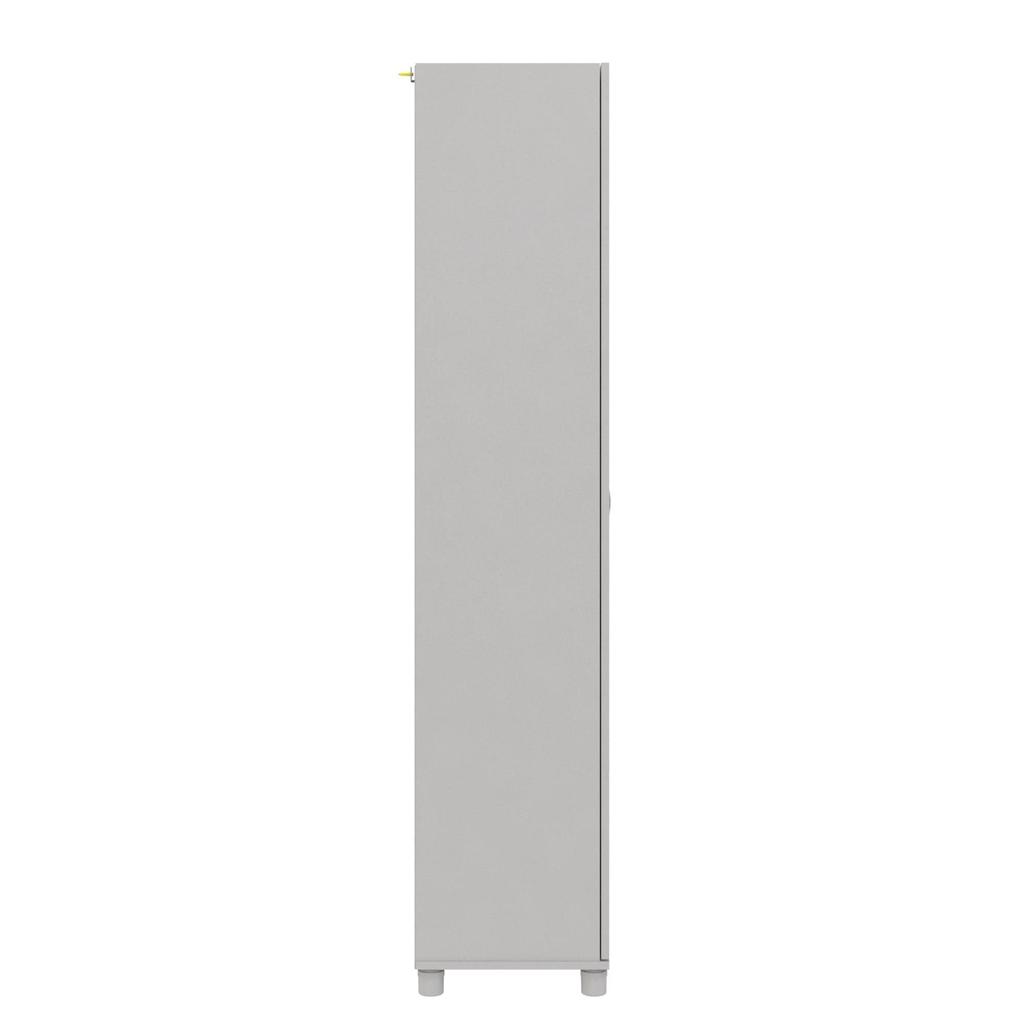 Basin 16 Inch Closed Door Utility Storage Cabinet  - Dove Gray