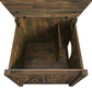 Farmington Rustic Farmhouse Litter Box Enclosure for Cats - Rustic