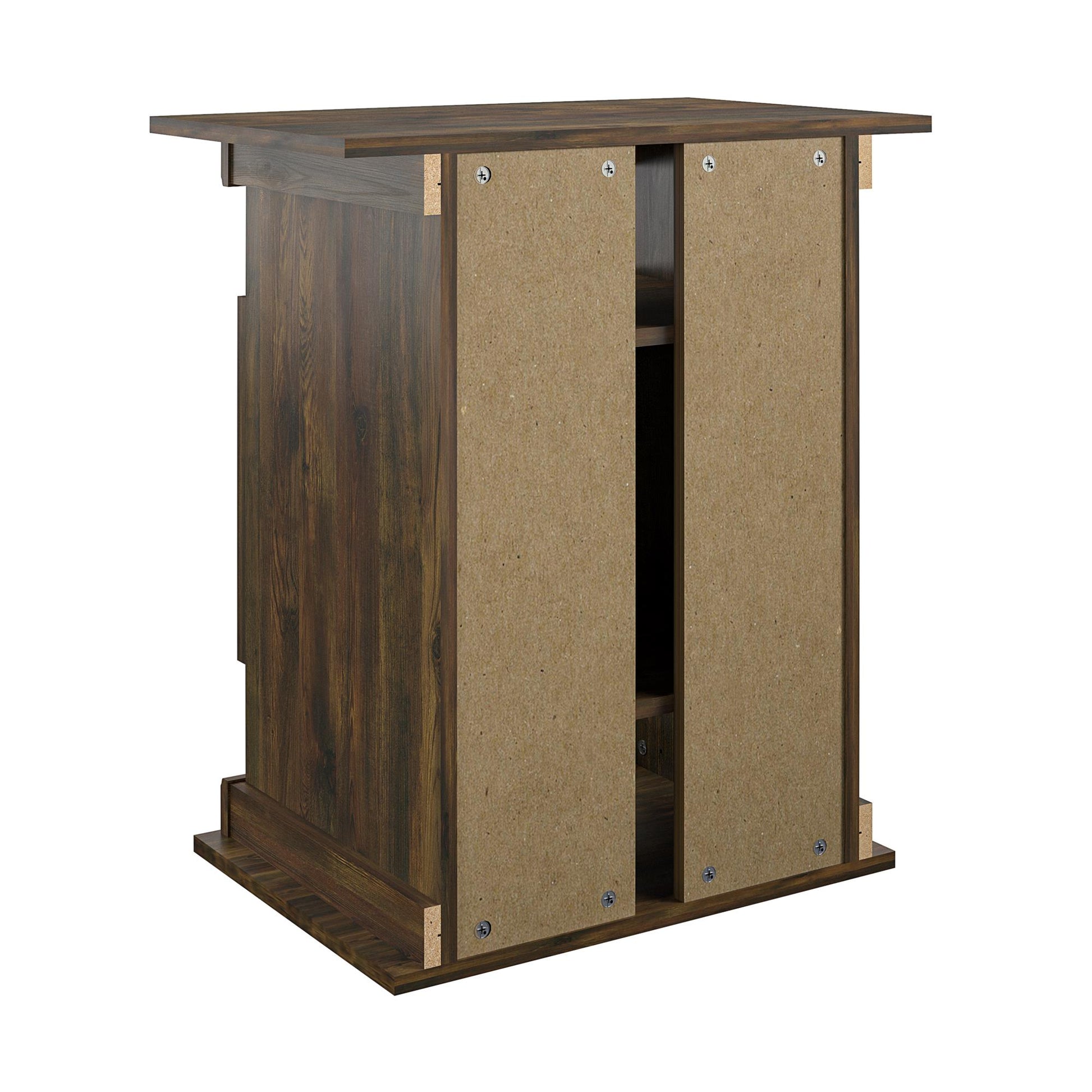Flipper Farmington Rustic Farmhouse Aquarium Stand For 10 or 20 Gallon Tank - Rustic