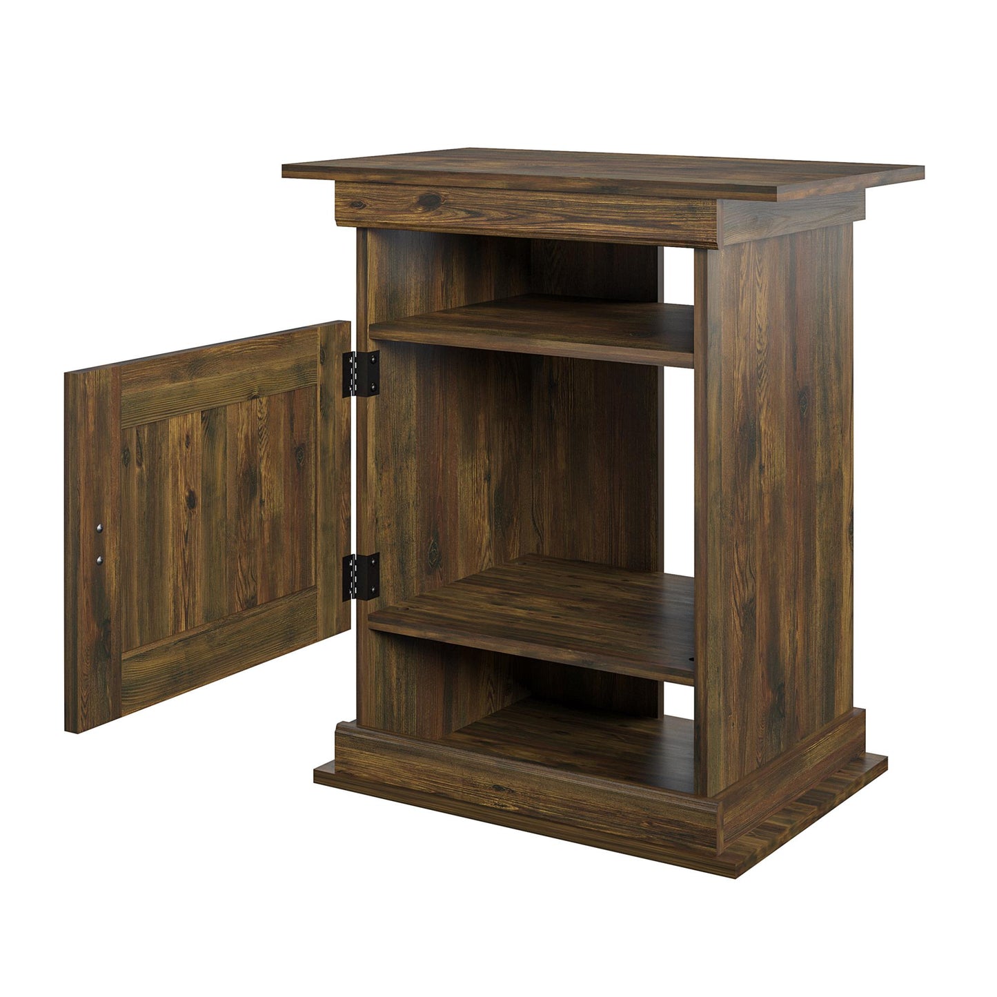 Flipper Farmington Rustic Farmhouse Aquarium Stand For 10 or 20 Gallon Tank - Rustic