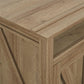 Farmington Electric Fireplace TV Console for TVs up to 60 Inch - Natural