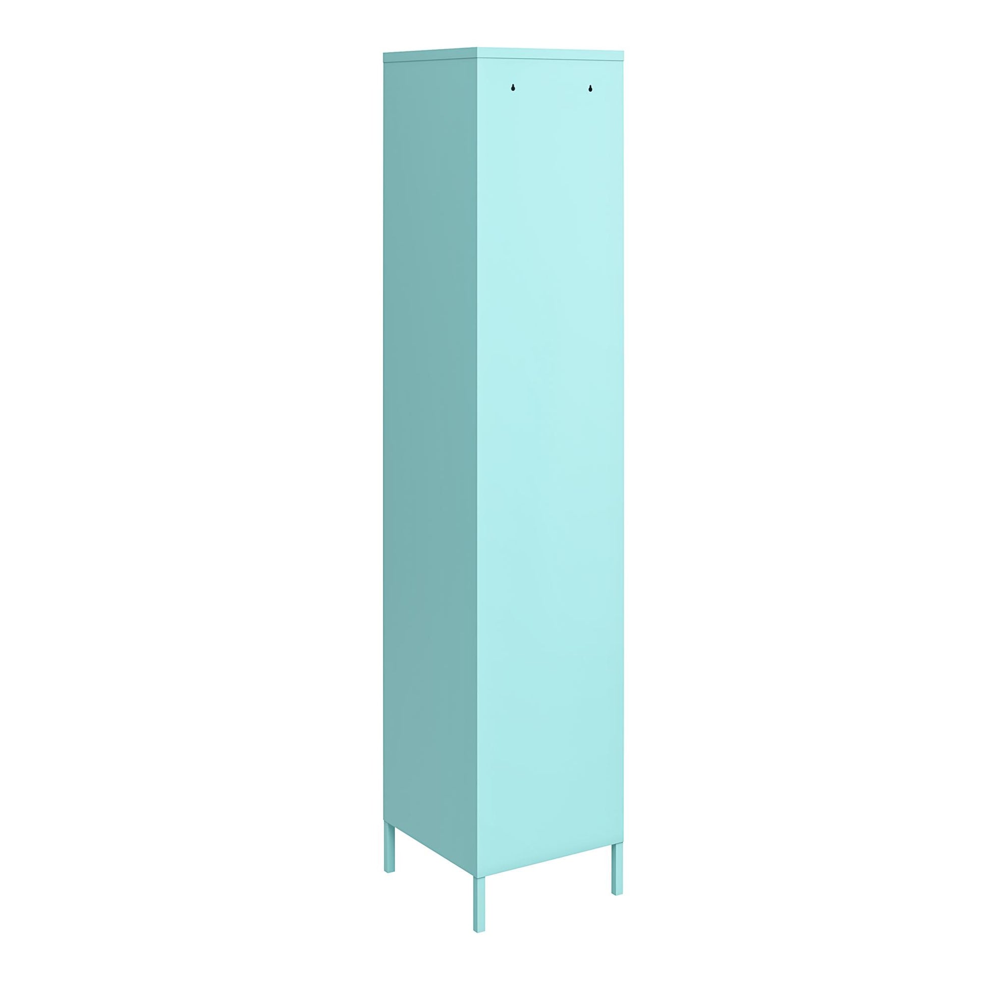 Cache Single Metal Locker Storage Cabinet, Mint - Spearmint