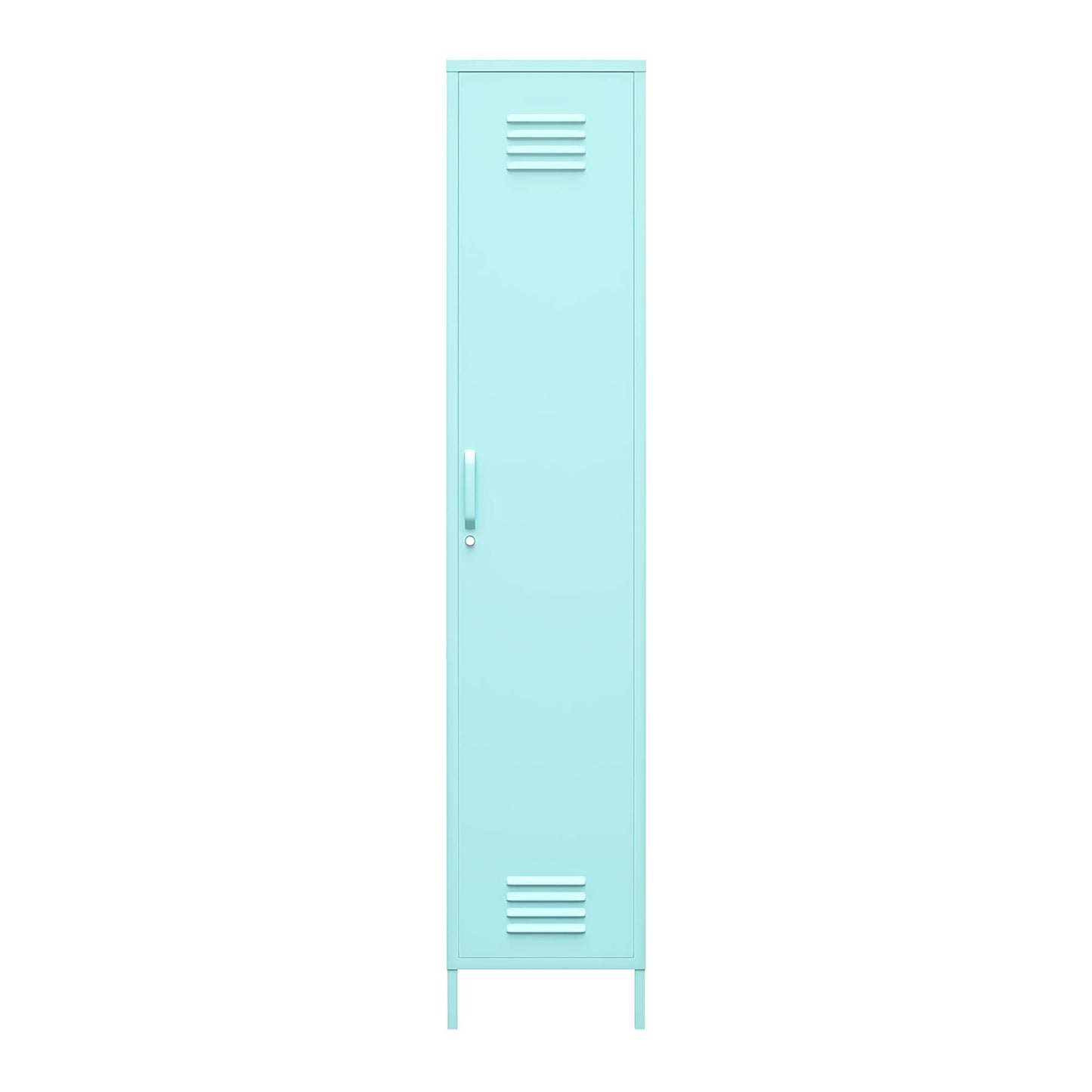 Cache Single Metal Locker Storage Cabinet, Mint - Spearmint